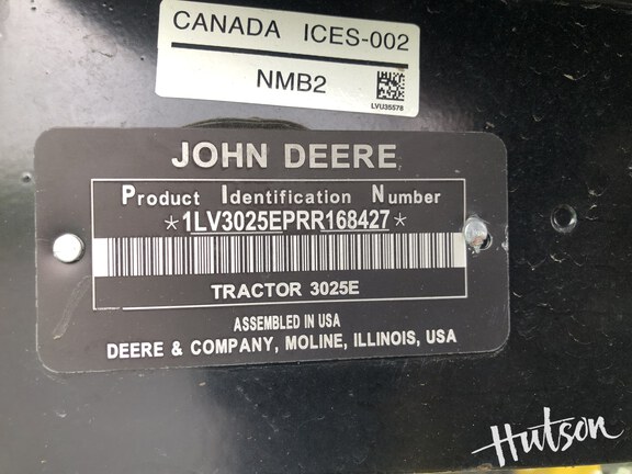 Photo of 2024 John Deere 3025E