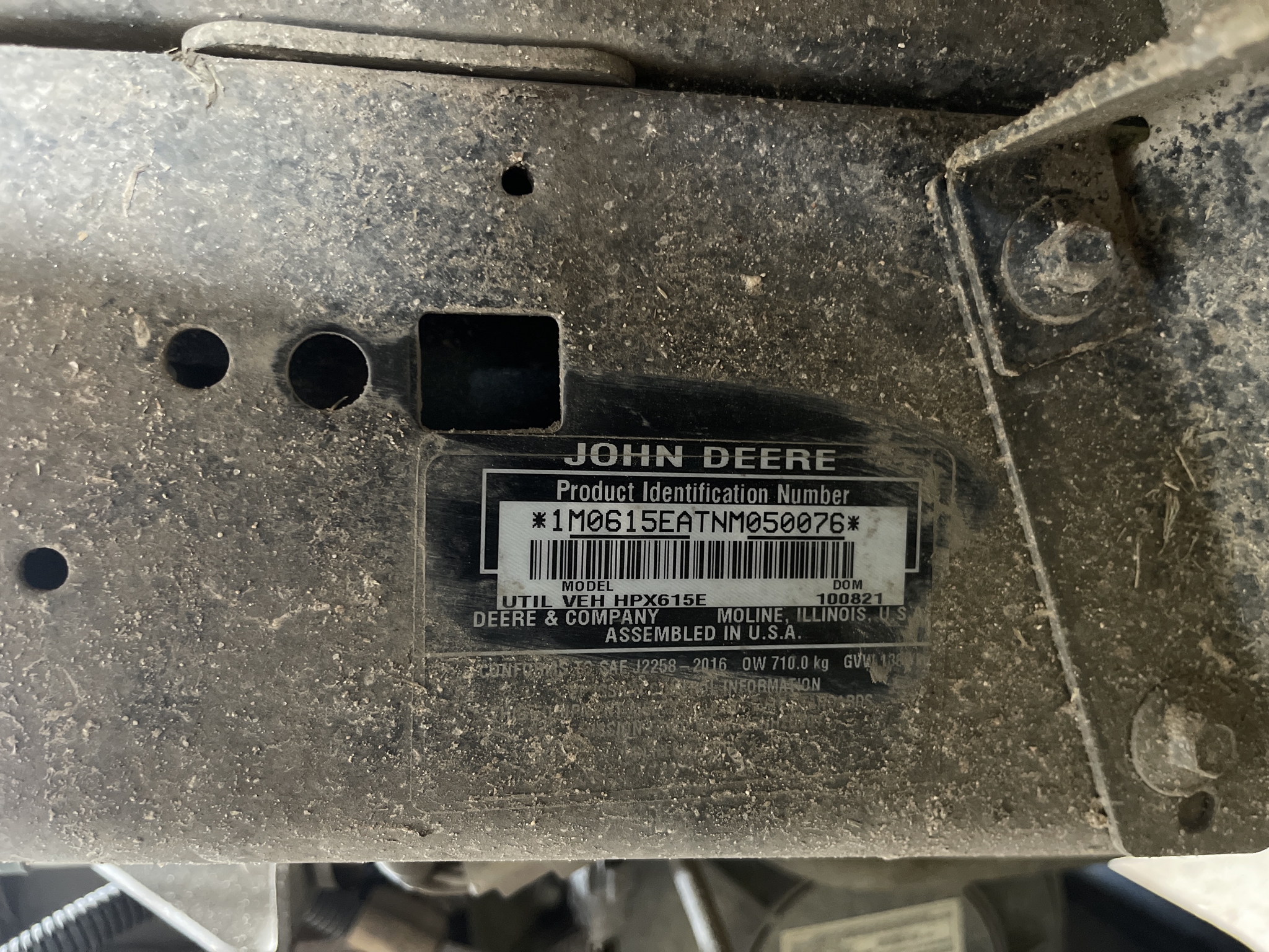 2021 John Deere HPX615E Image 16