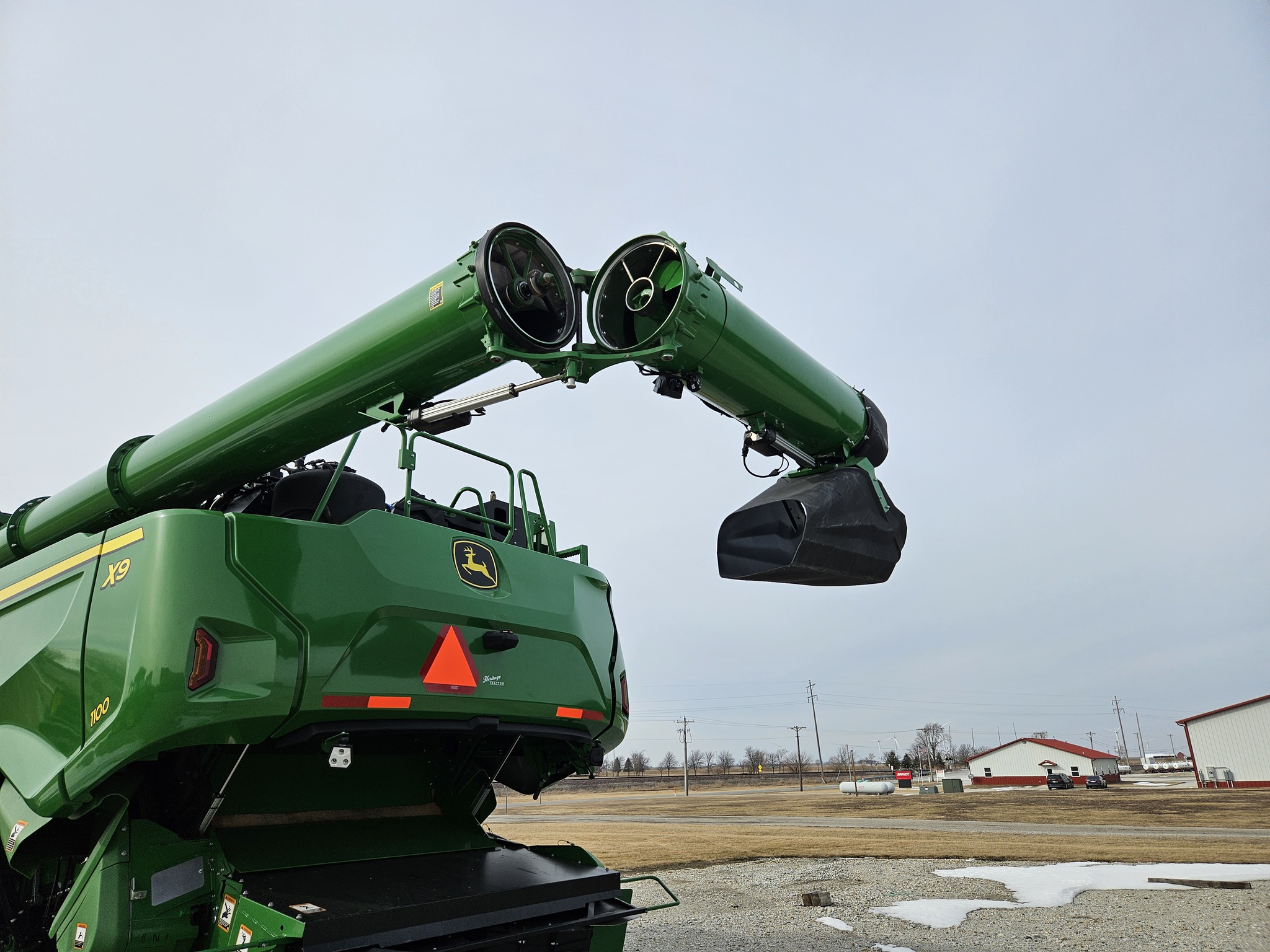  2024 John Deere X9 1100 at Heritage Tractor in Lexington, IL