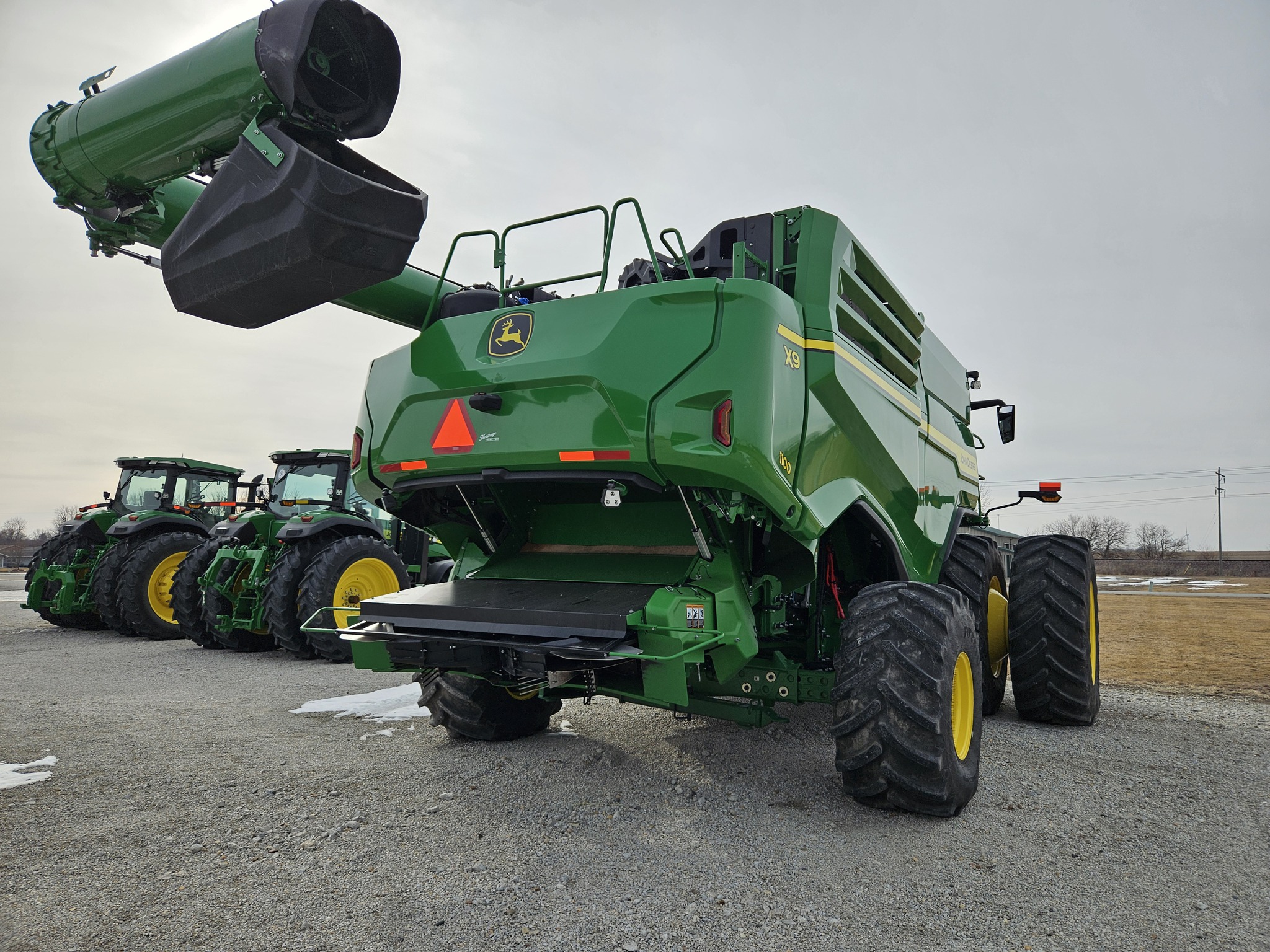  2024 John Deere X9 1100 at Heritage Tractor in Lexington, IL