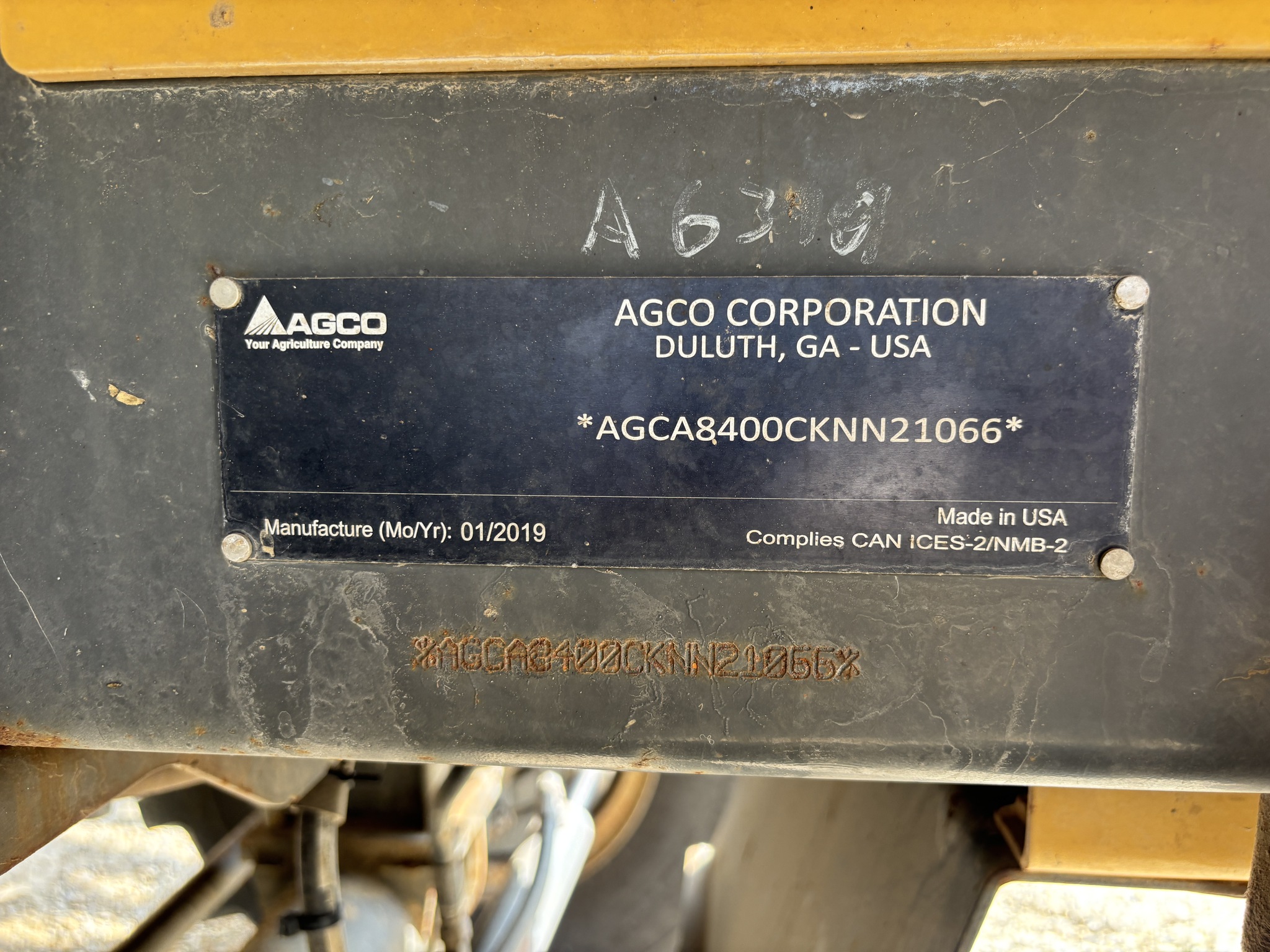 2019 Agco 8400 Image 7