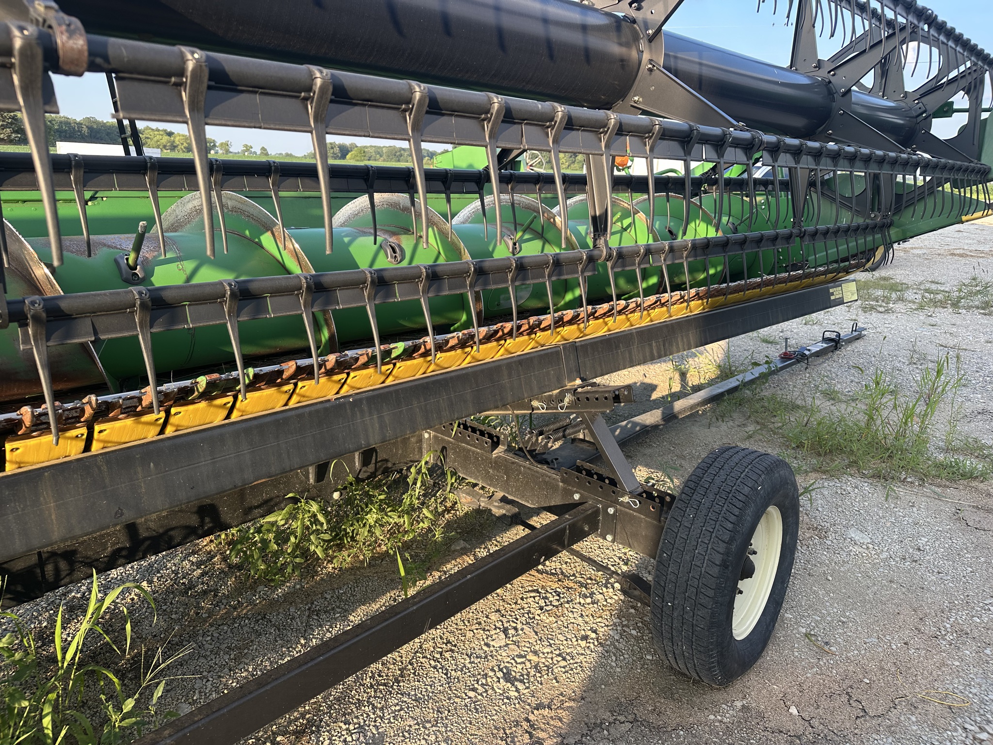 2008 John Deere 635F Image 14