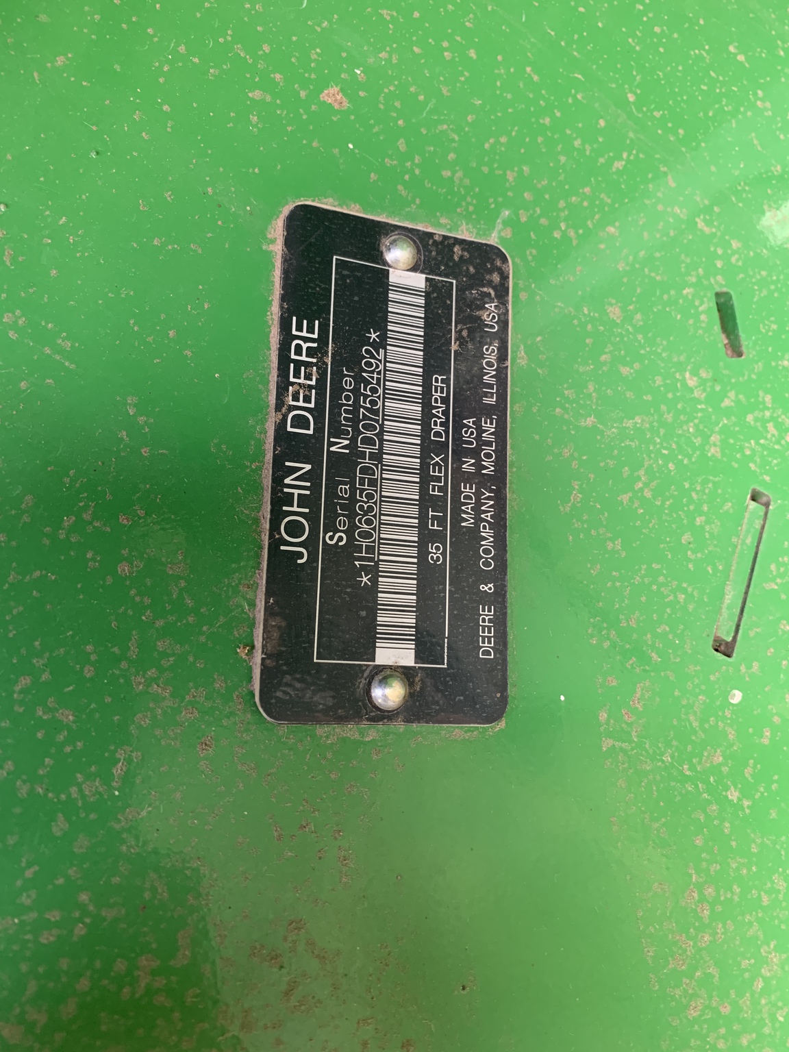 2013 John Deere 635FD Image 13