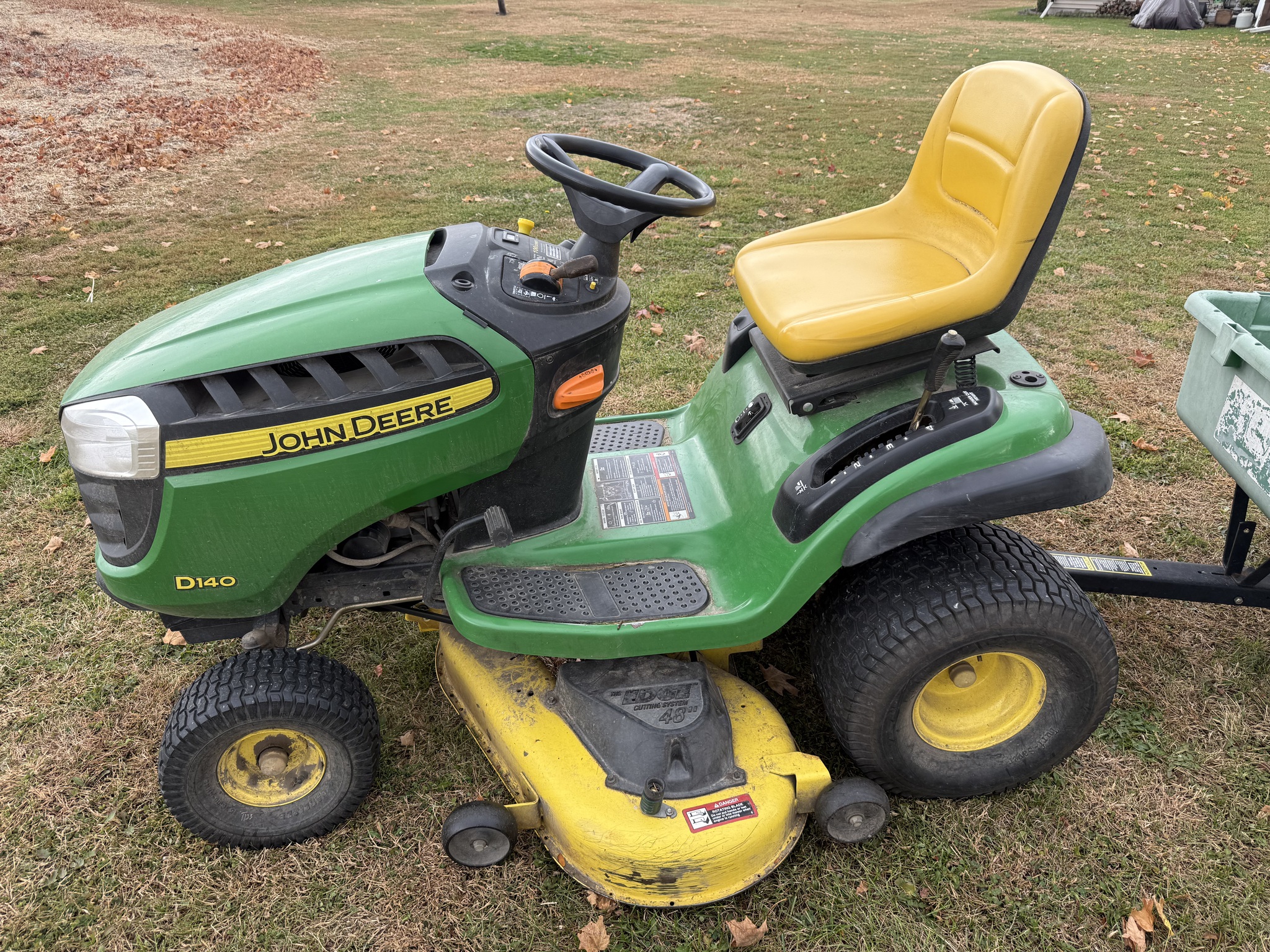 2012 John Deere D140 Image 1