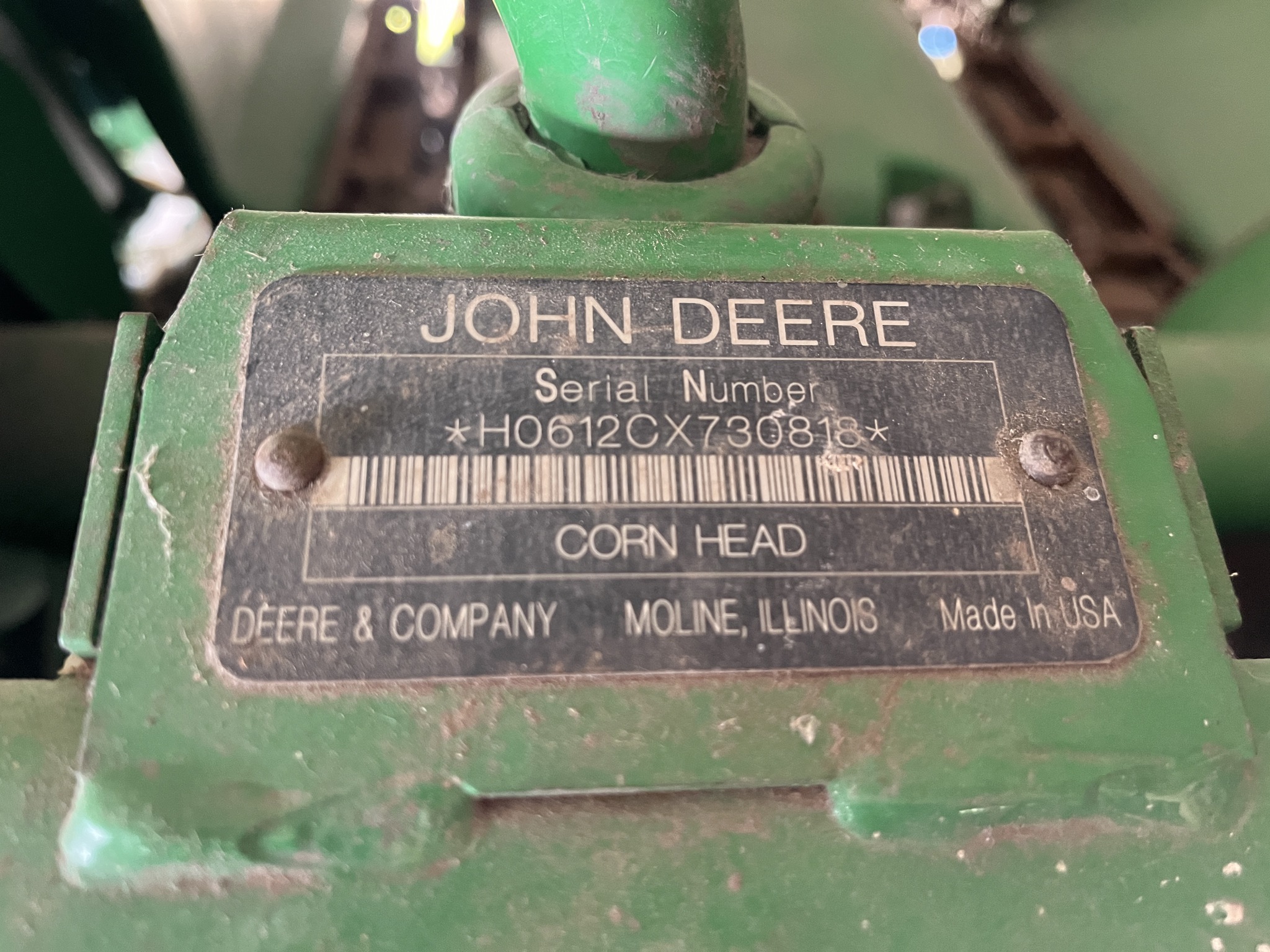  2009 John Deere 612C at Heritage Tractor in Dixon, IL