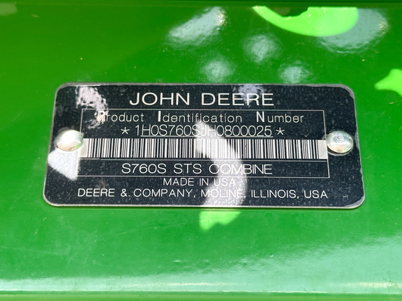 2018 John-Deere S760