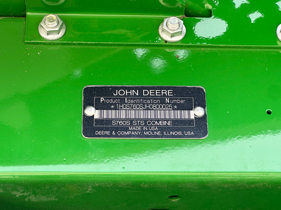 2018 John-Deere S760
