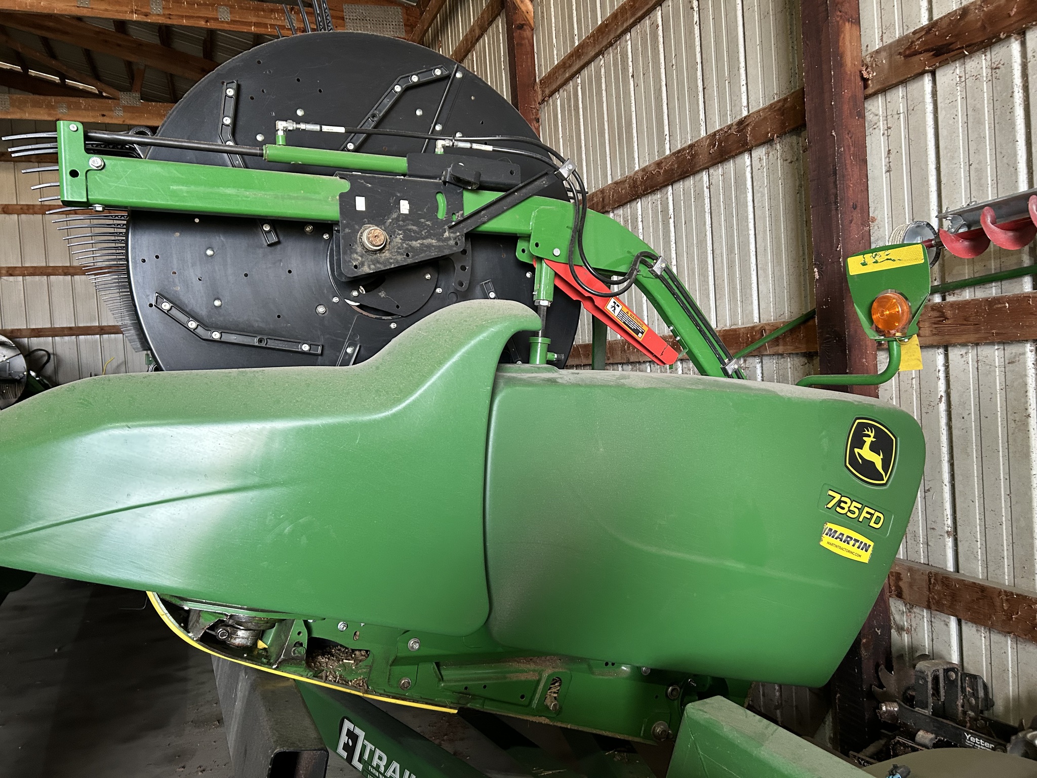  2019 John Deere 735FD at Heritage Tractor in Galesburg, IL