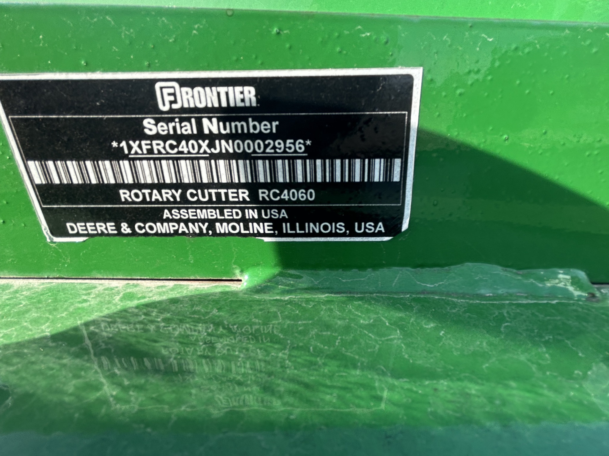  2022 Frontier RC4060 at Heritage Tractor in Anderson, MO