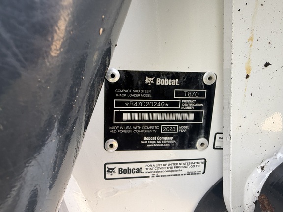 2023 Bobcat T870