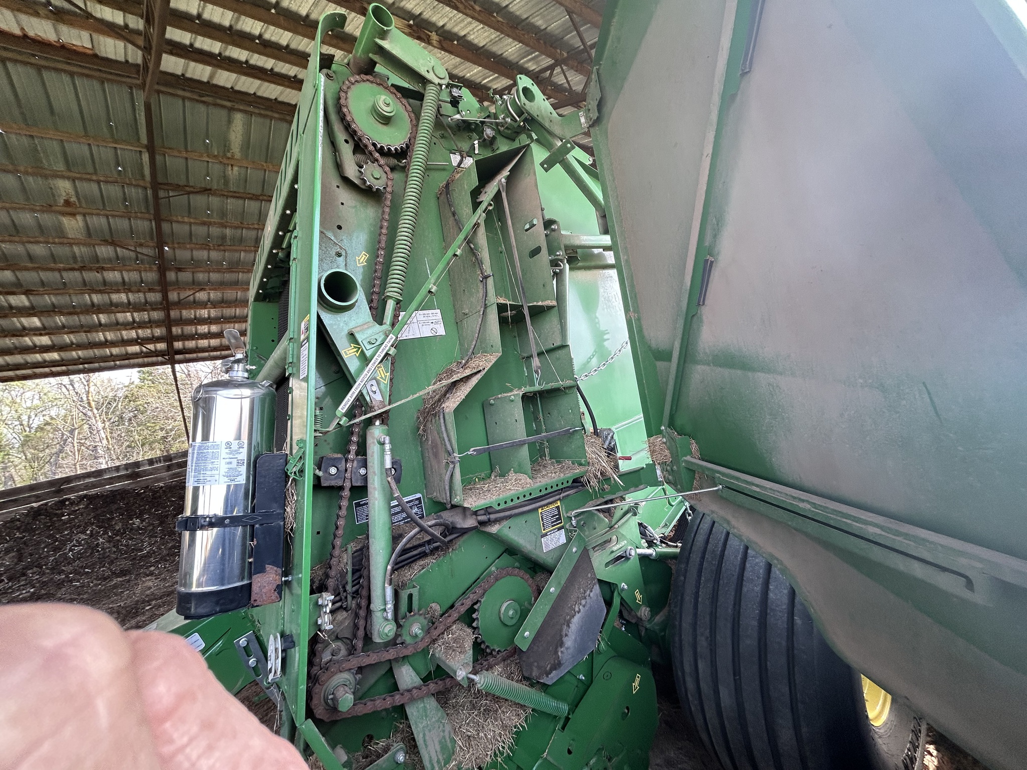  2019 John Deere 560M at Heritage Tractor in Anderson, MO