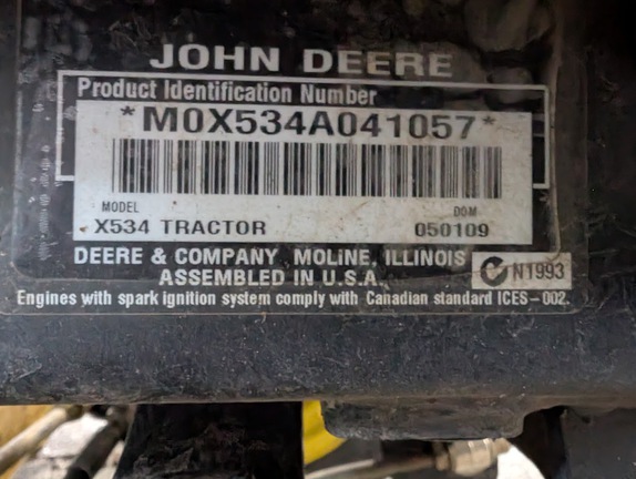 2009 John Deere X534 - Photo4