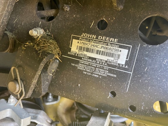 2018 John Deere X734 - Photo4