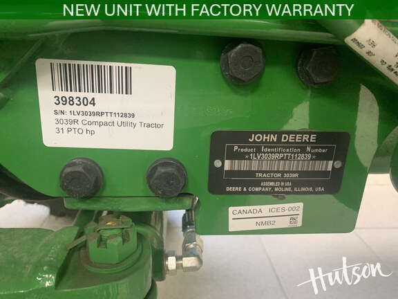 Photo of 2026 John Deere 3039R