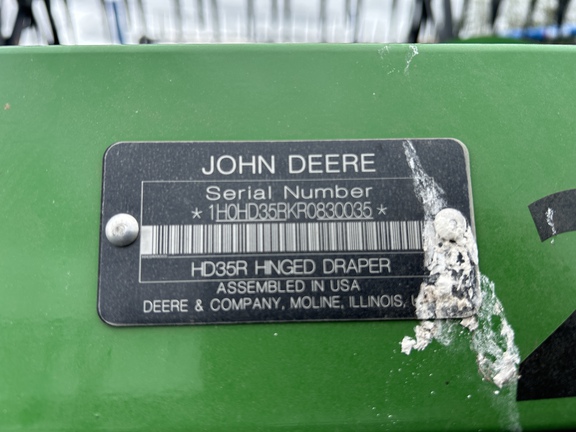 Used 2024 John Deere HD35R Combine Platforms at Horizon Ag & Turf in Lloydminster, AB - Photo5
