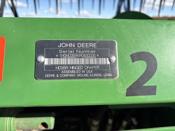 Used 2024 John Deere HD35R Combine Platforms at Horizon Ag & Turf in Lloydminster, AB - Photo24