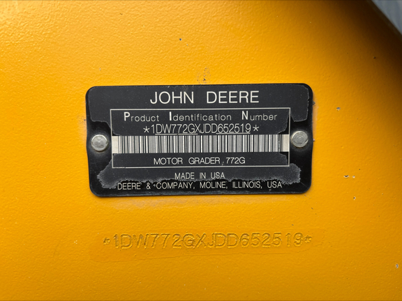 2013 John Deere 772G