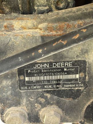 2007 John Deere 110TLB