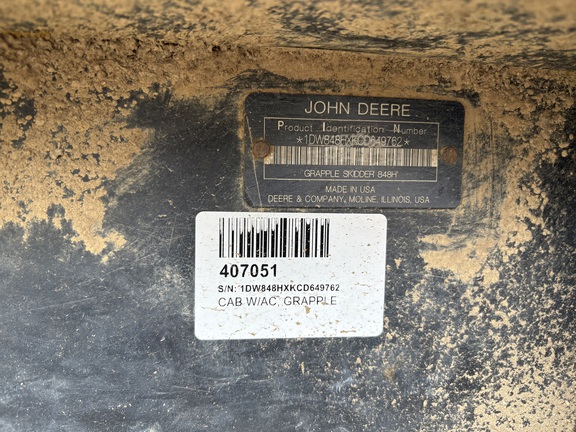 2013 John Deere 848H