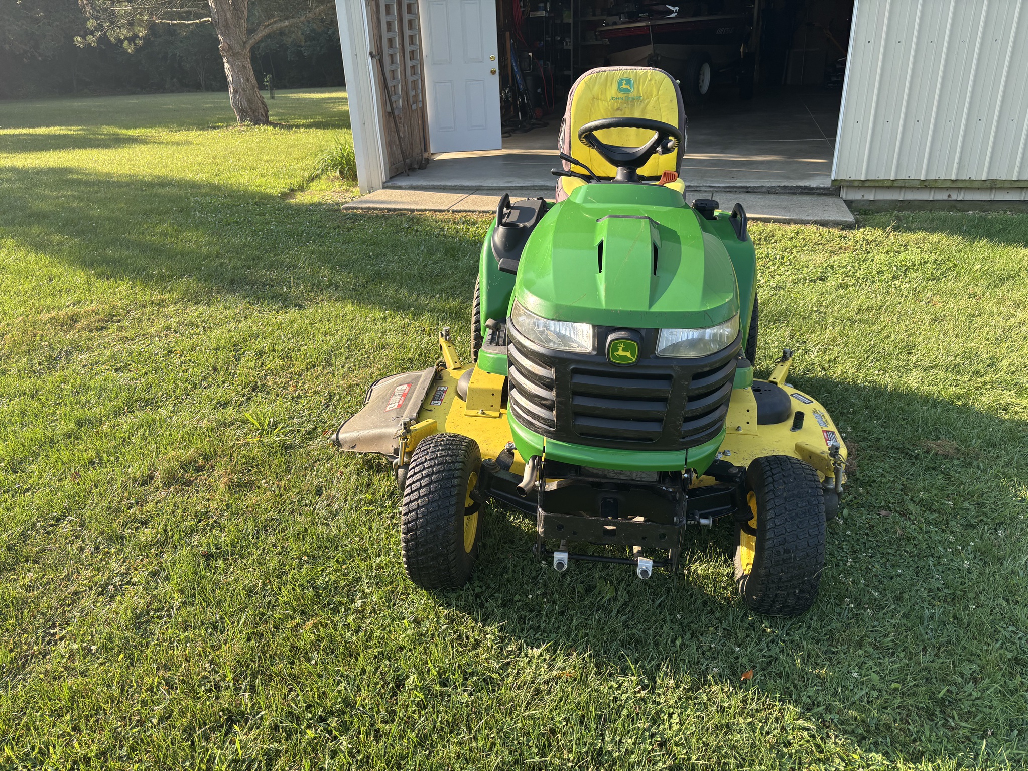 Used 2013 John Deere X734 Lawn & Garden Tractors at Koenig Equipment in Urbana, OH - PhotoXL1