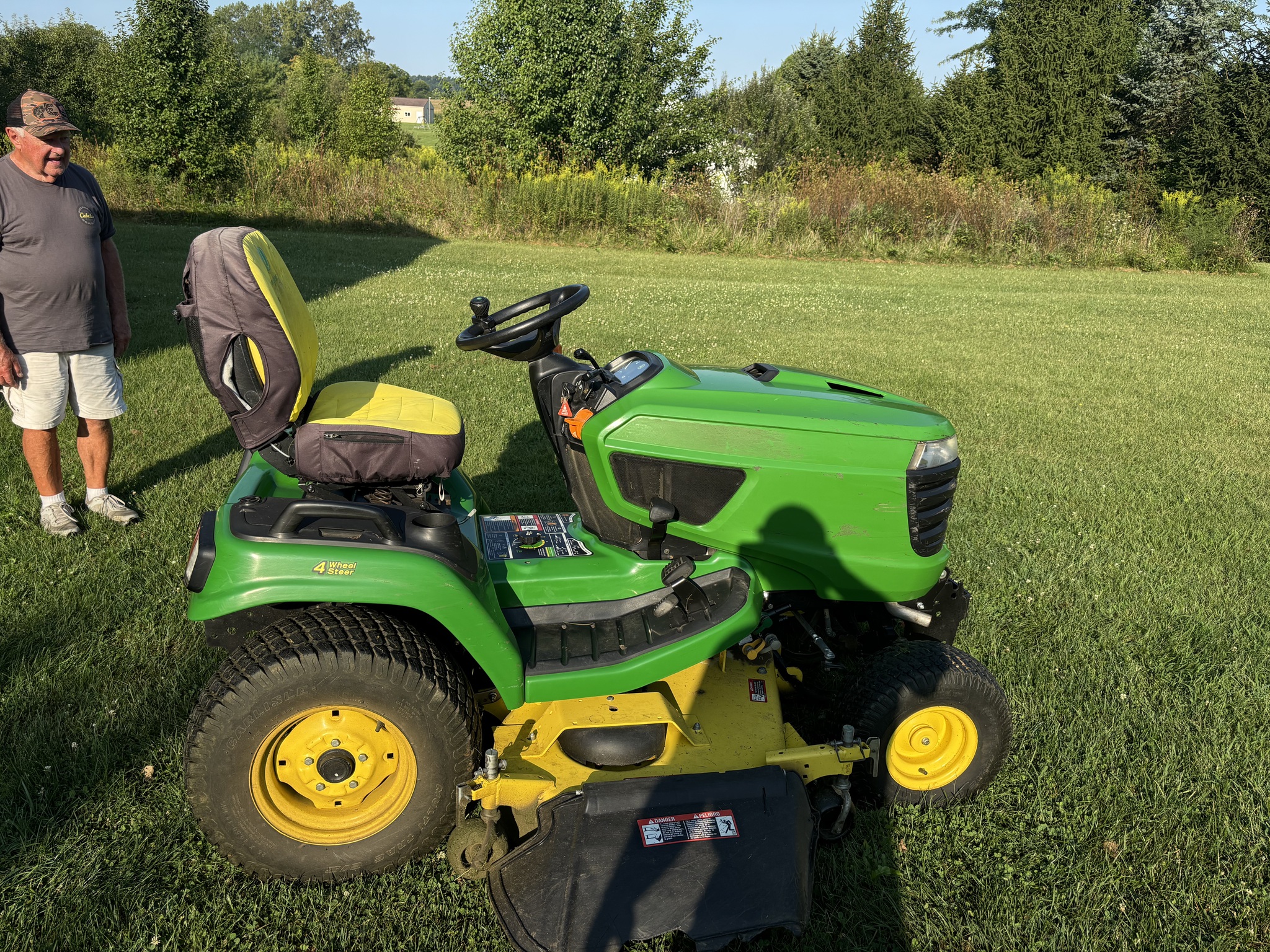 Used 2013 John Deere X734 Lawn & Garden Tractors at Koenig Equipment in Urbana, OH - PhotoXL6