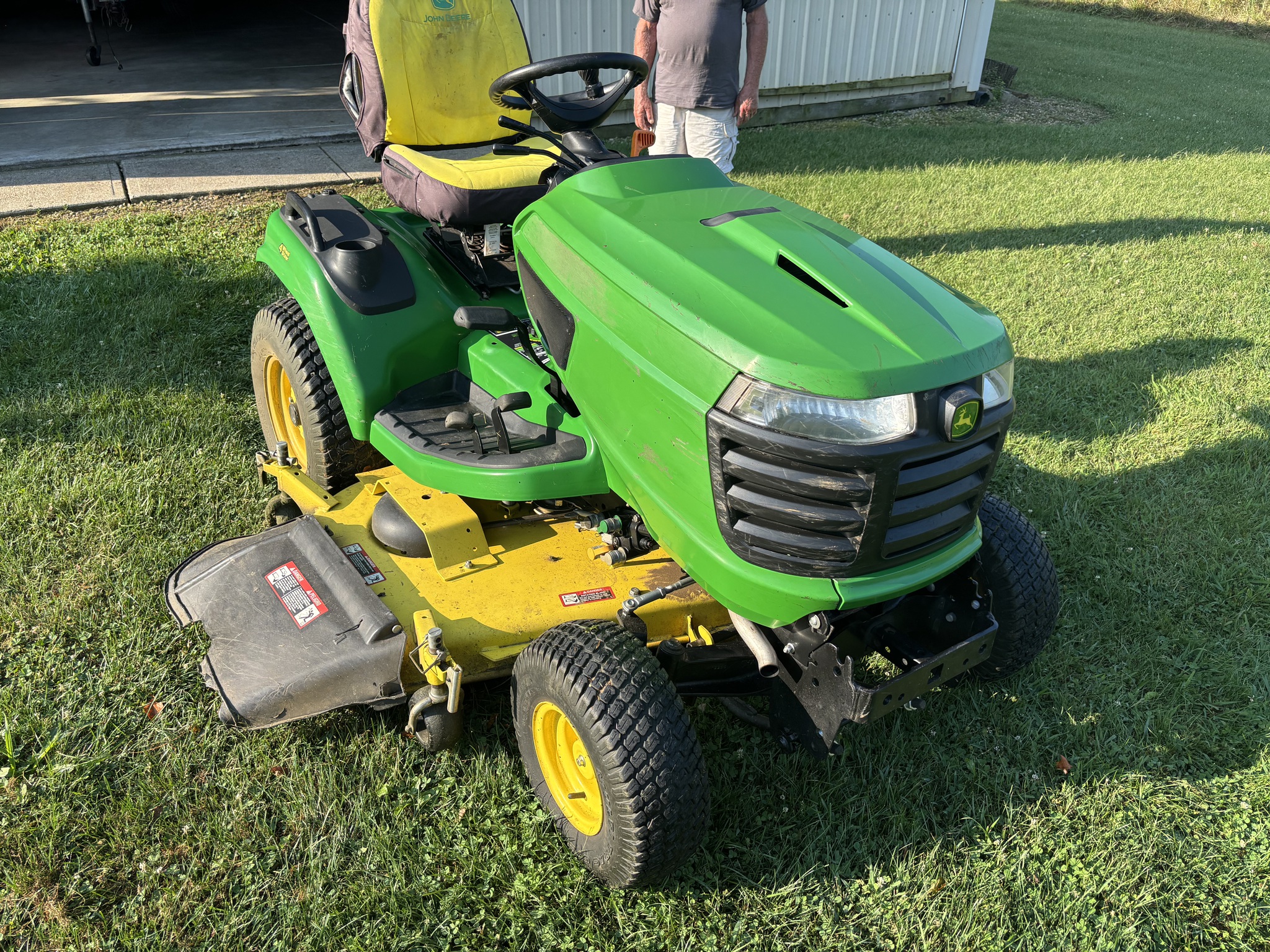 Used 2013 John Deere X734 Lawn & Garden Tractors at Koenig Equipment in Urbana, OH - PhotoXL2