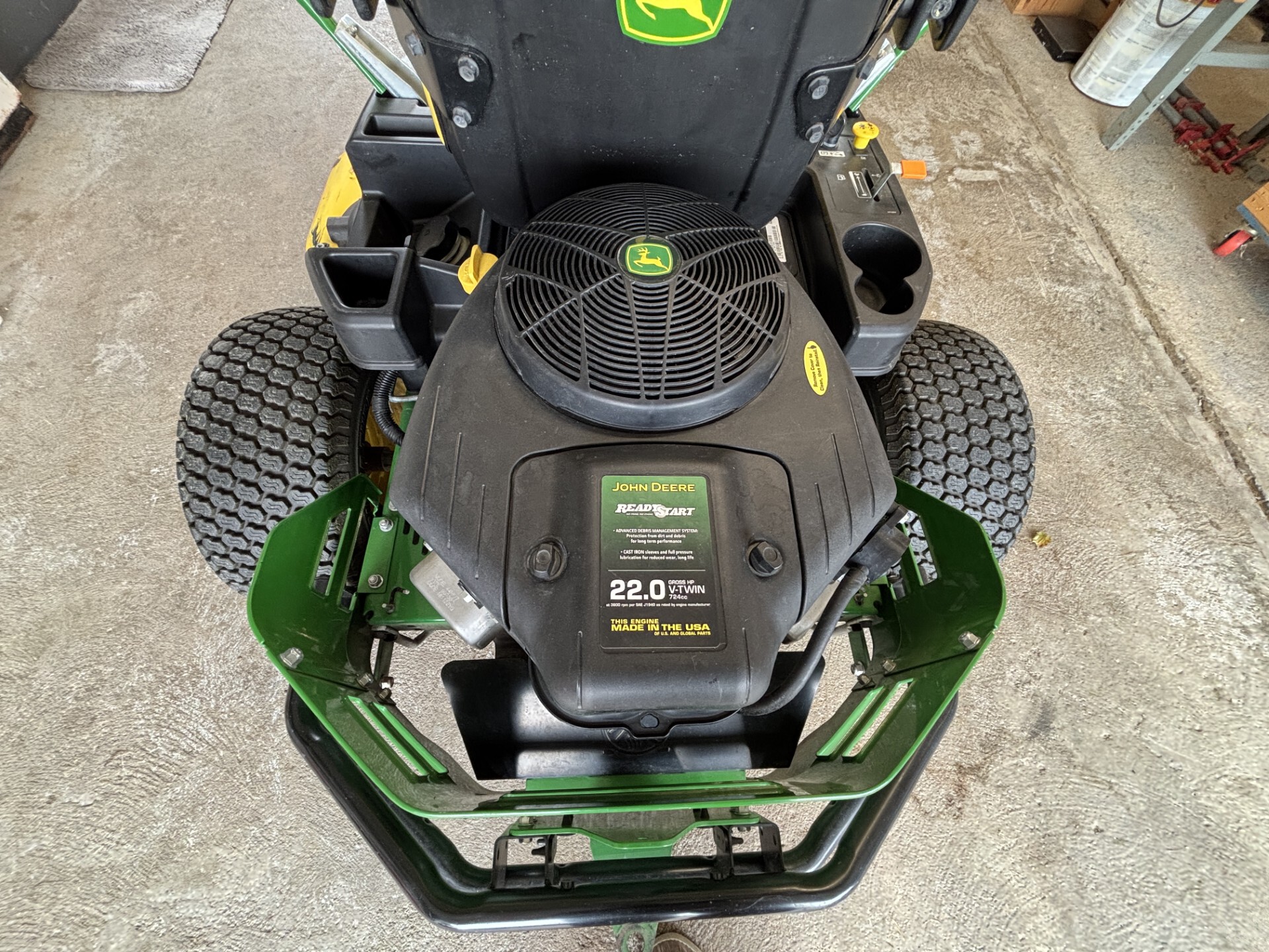 Used 2017 John Deere Z355R Zero Turn Mowers at Koenig Equipment in Germantown, OH - PhotoXL1