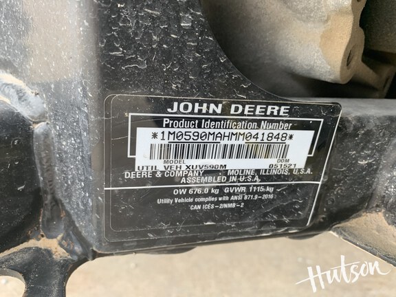 Photo of 2021 John Deere XUV 590M