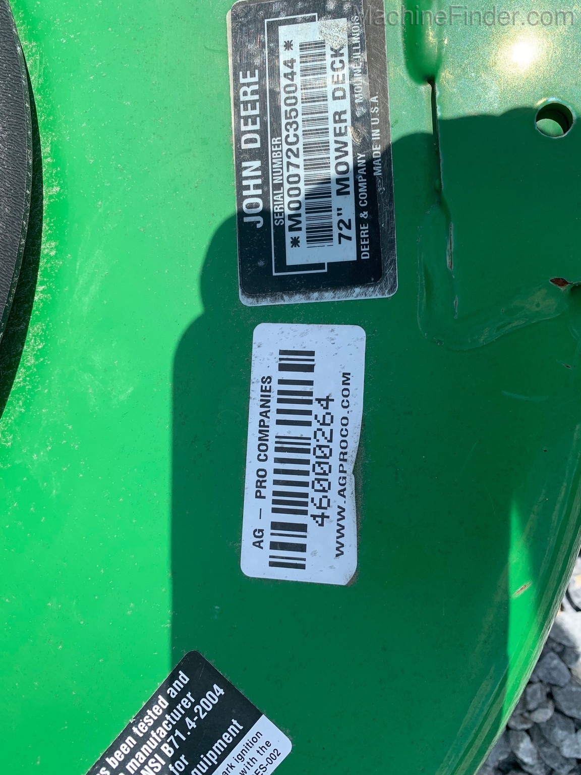 2014 John Deere 72C Image 3