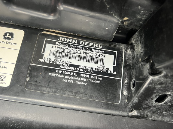 Photo of 2020 John Deere XUV 835M