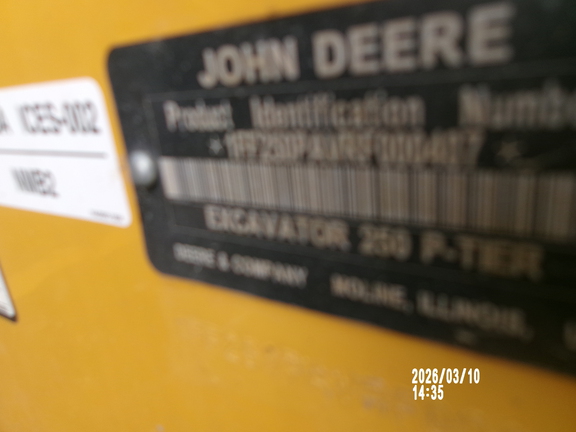 2024 John Deere 250 P-Tier