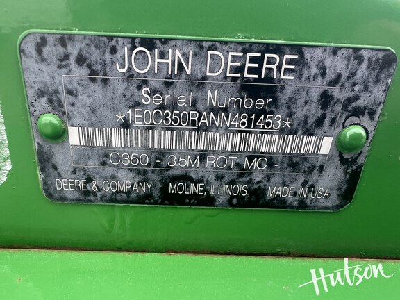 Photo of 2022 John Deere C350