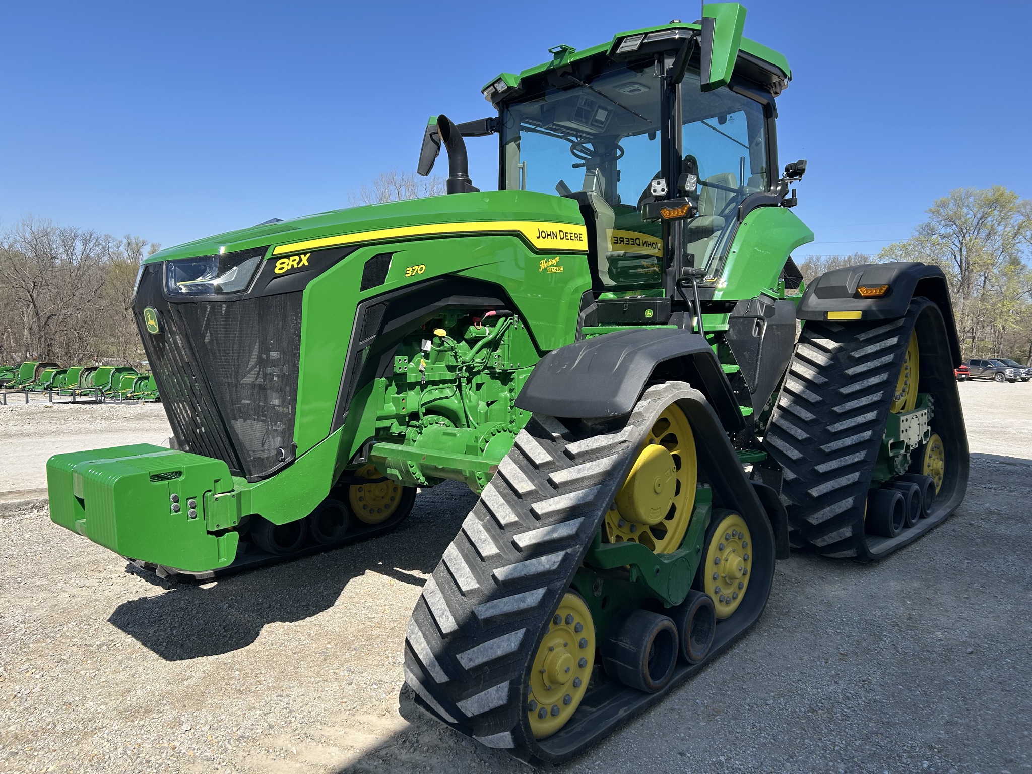  2023 John Deere 8RX 370 at Heritage Tractor in Atchison, KS