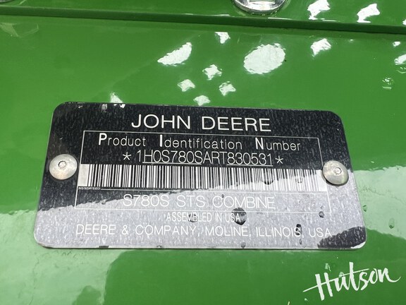Photo of 2024 John Deere S780