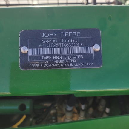 2024 John Deere HD45F (28th thumbnail)