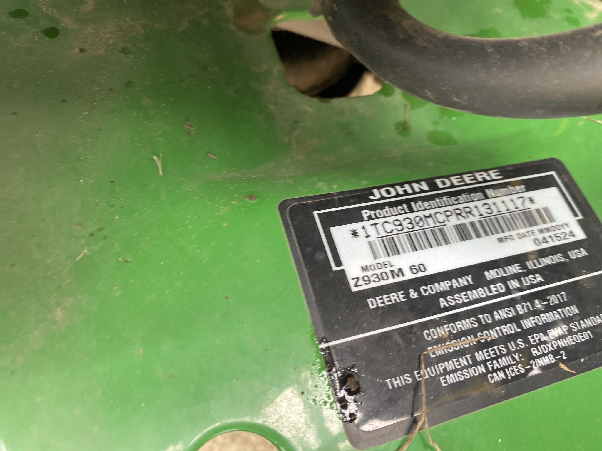 2024 John Deere Z930M Image 27