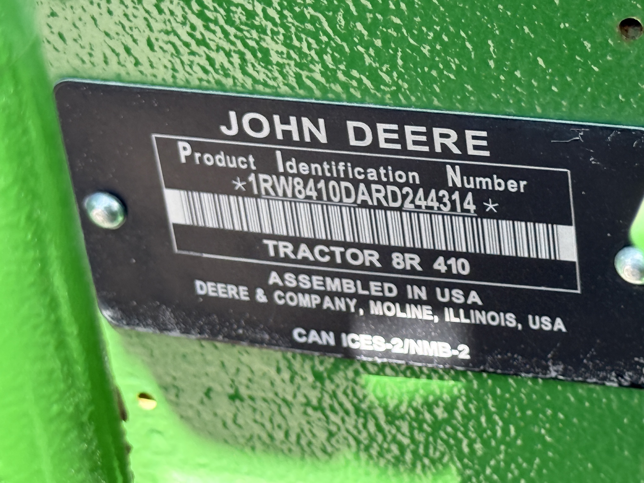 2024 John Deere 8R 410 Image 47