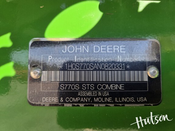 Photo of 2022 John Deere S770