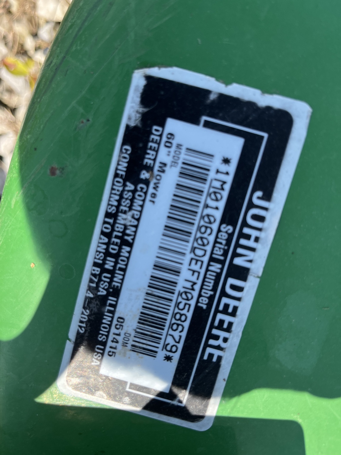2015 John Deere 60D Image 5