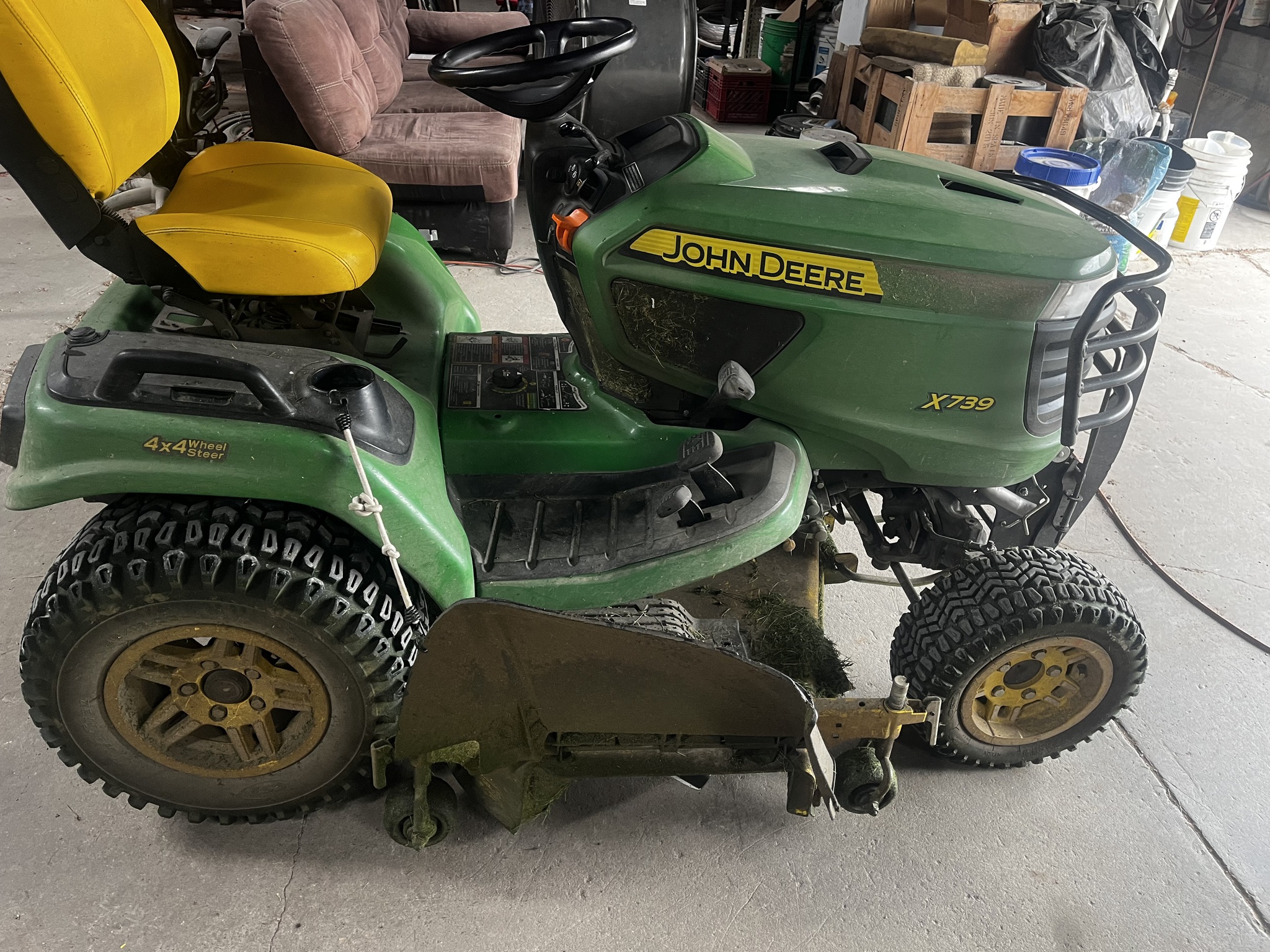 2022 John Deere X739 Image 5