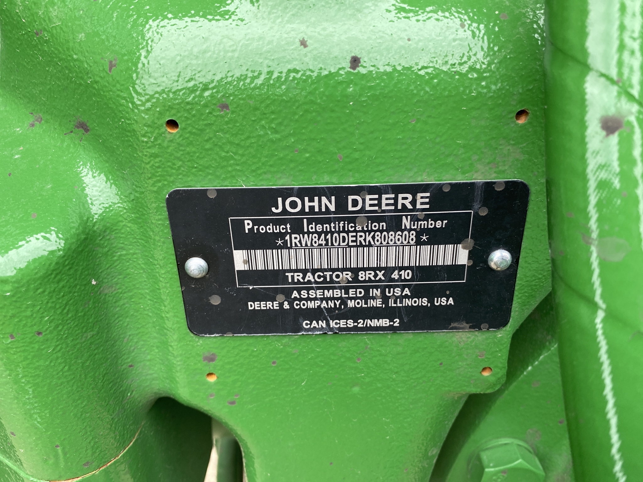 2024 John Deere 8RX 410 Image 24
