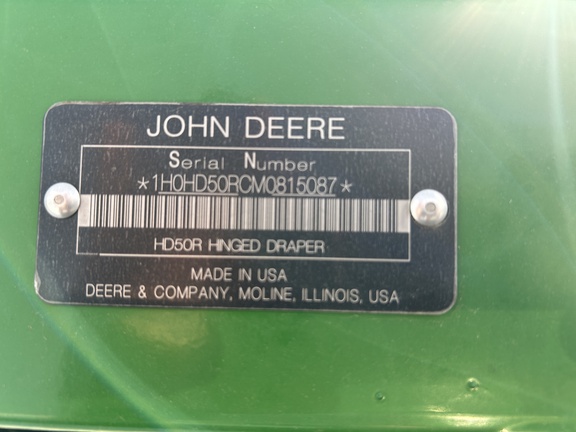 Used 2021 John Deere HD50R Combine Platforms at Horizon Ag & Turf in Falher, AB - Photo2