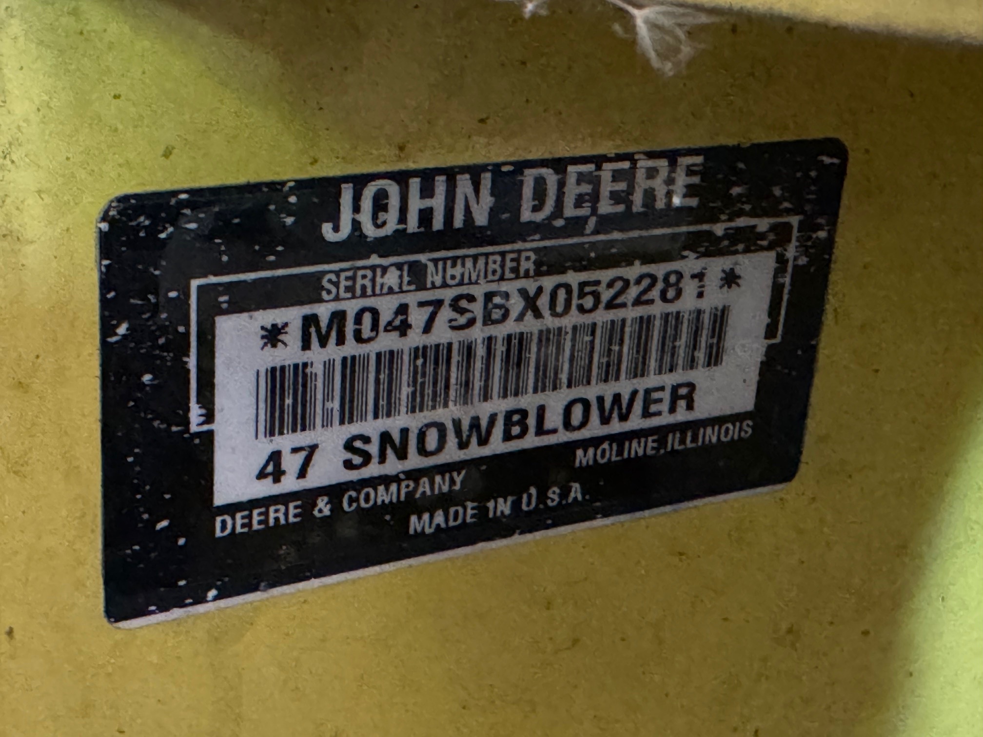 2005 John Deere 47 IN Image 4