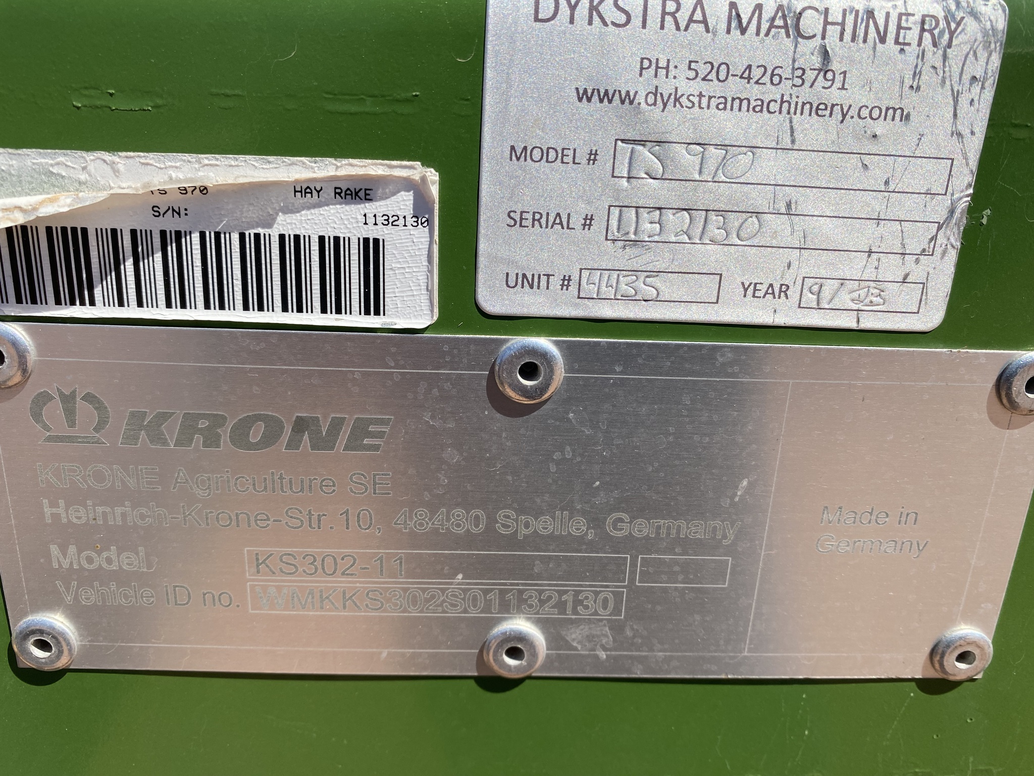 2023 Krone SWADRO TS970 Image 7