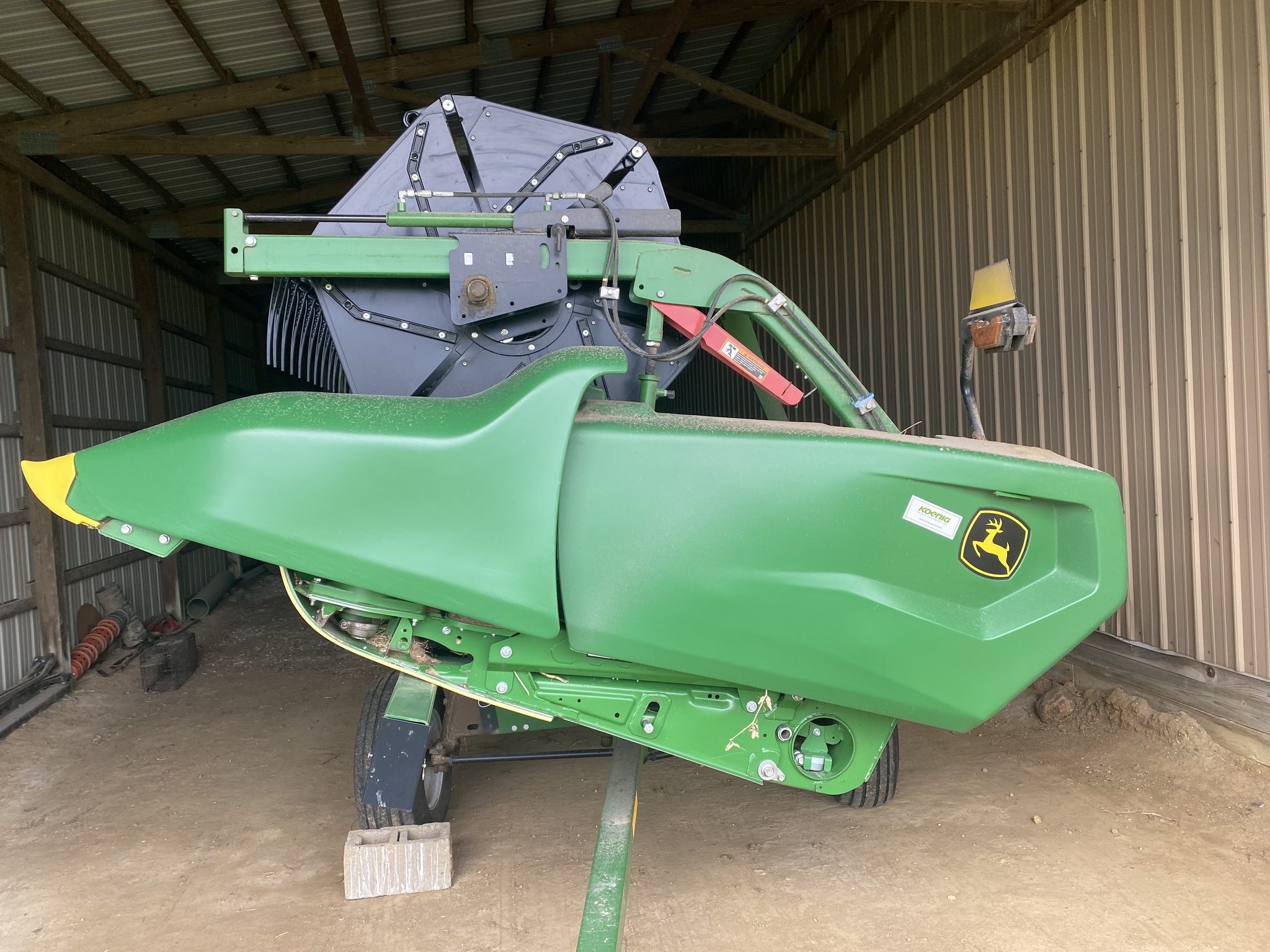 Used 2023 John Deere RD40F Combine Platforms at Koenig Equipment in Greensburg, IN - PhotoXL7