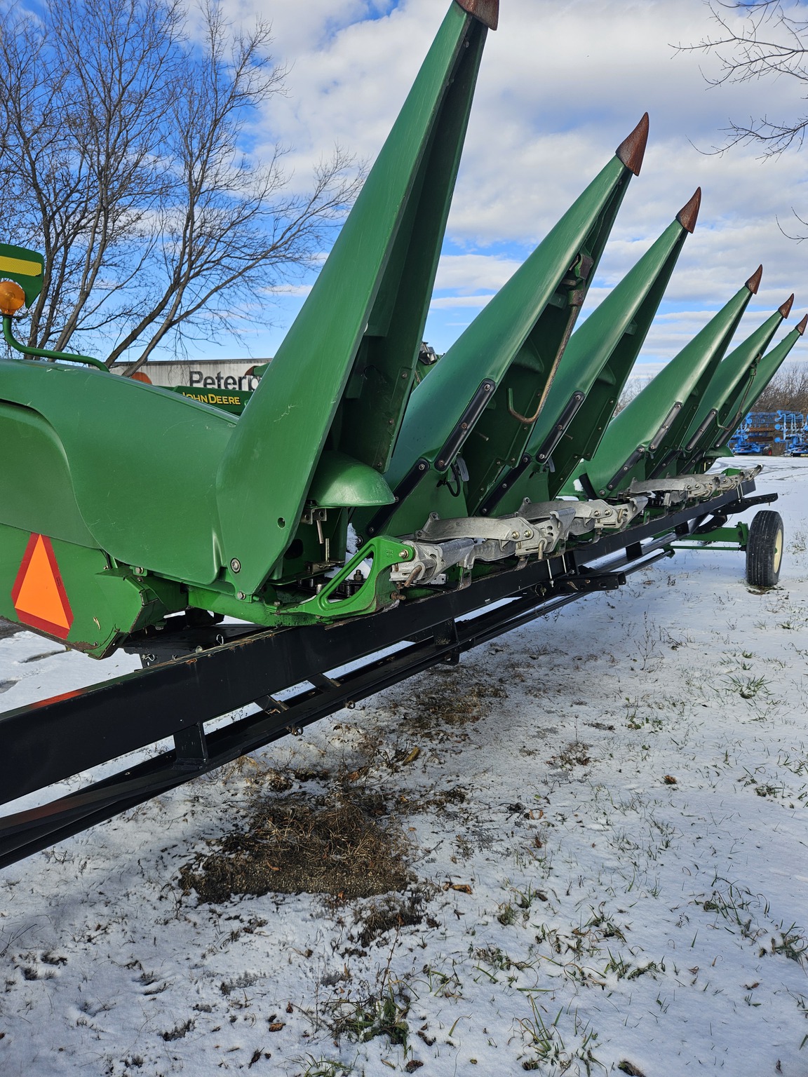 2008 John Deere 606C Image 4