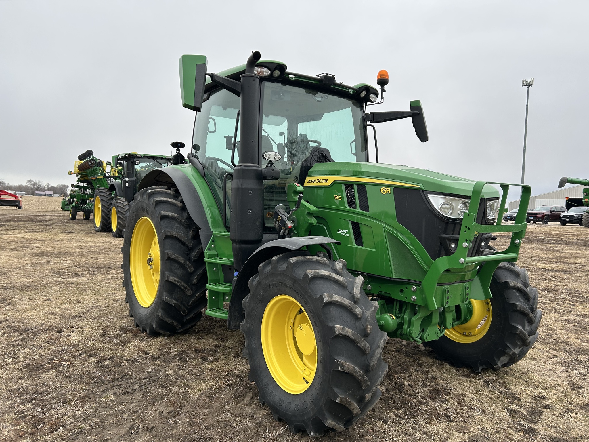  2025 John Deere 6R 130 at Heritage Tractor in Monmouth, IL