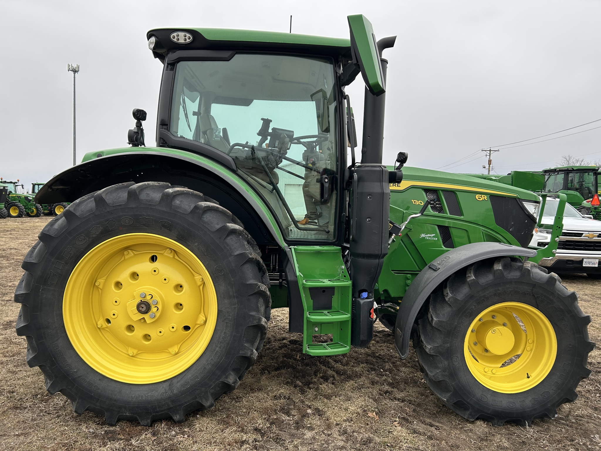 2025 John Deere 6R 130 at Heritage Tractor in Monmouth, IL