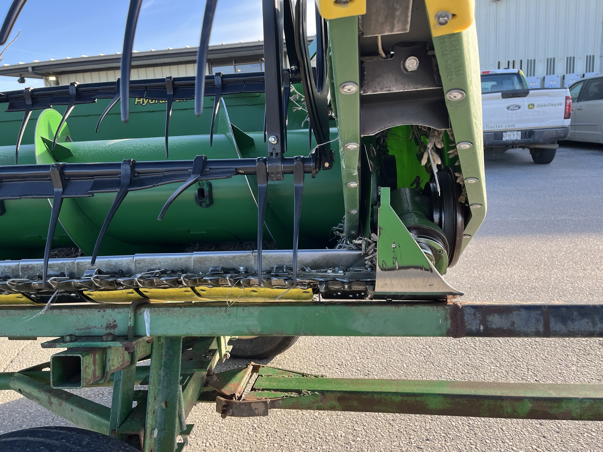  2018 John Deere 630F at Heritage Tractor in Clinton, MO