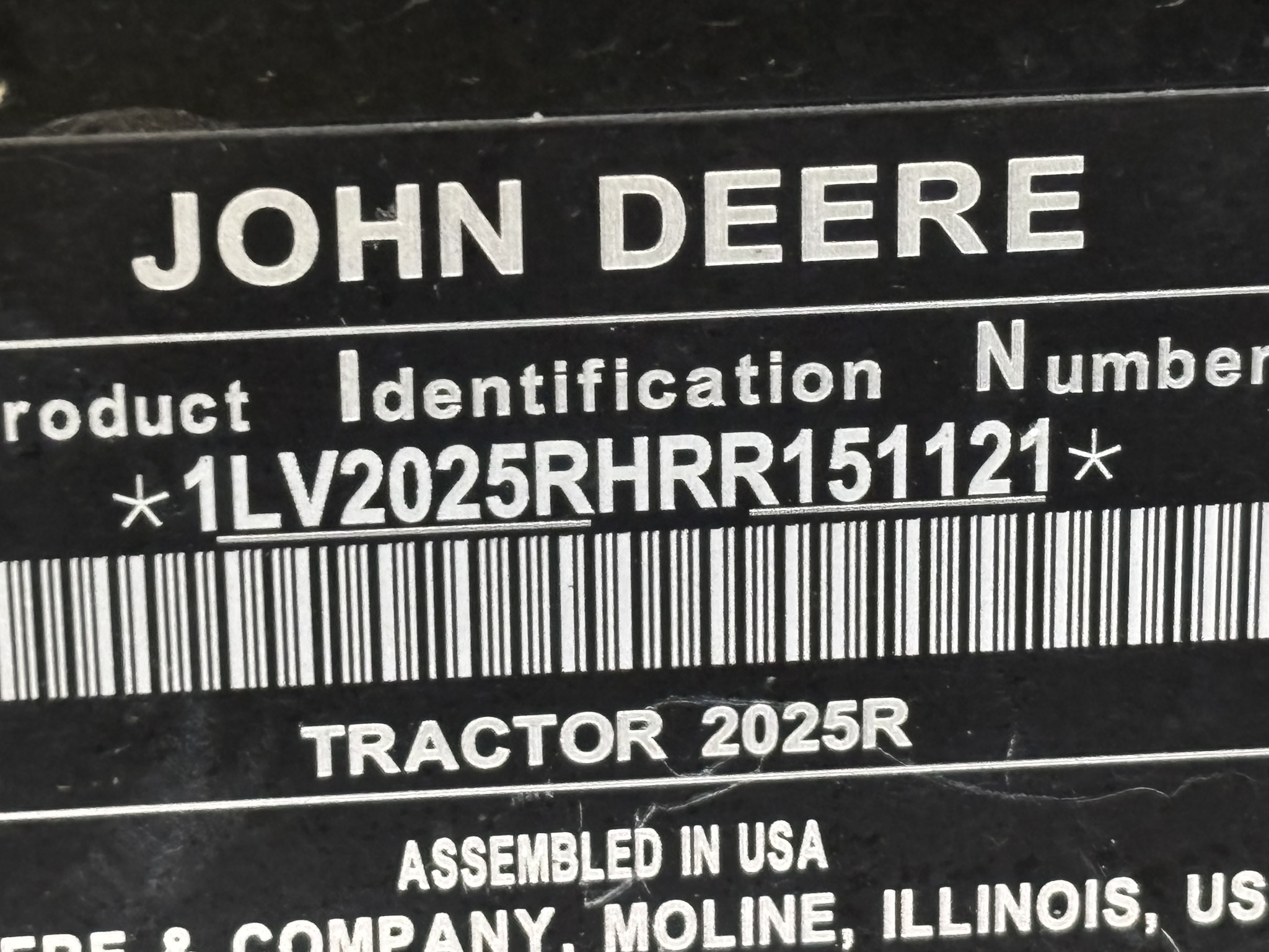 New In-Stock 2024 John Deere 2025R Compact Utility Tractors at Koenig Equipment in Botkins, OH - PhotoXL11